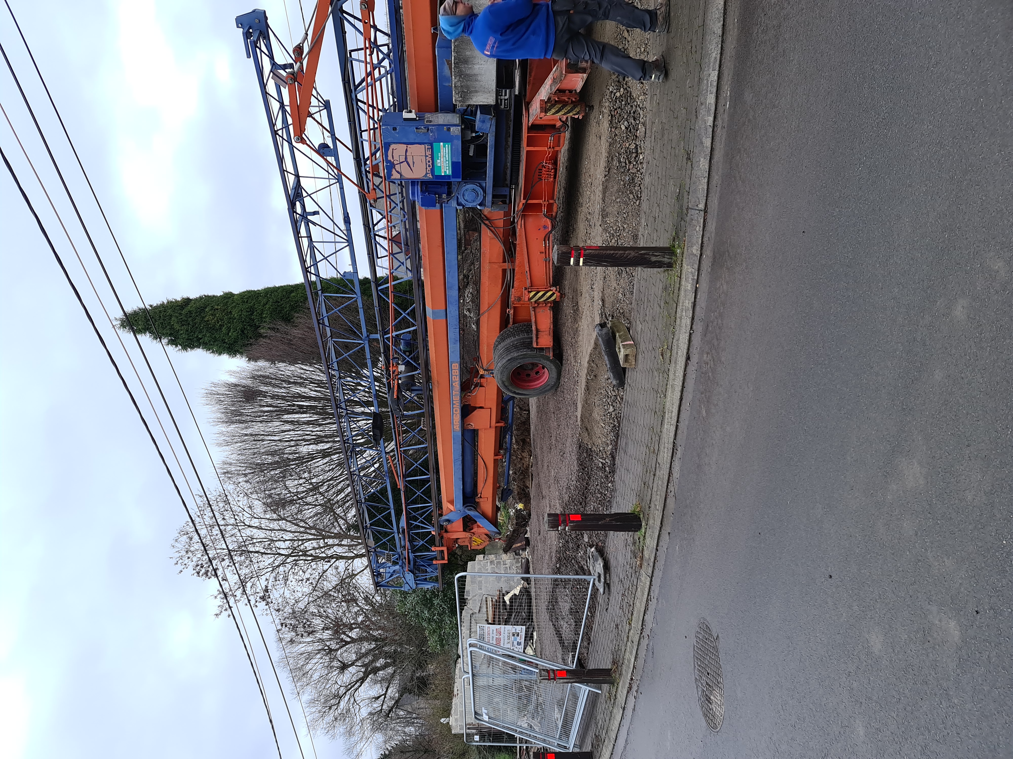 Grue montage rapide