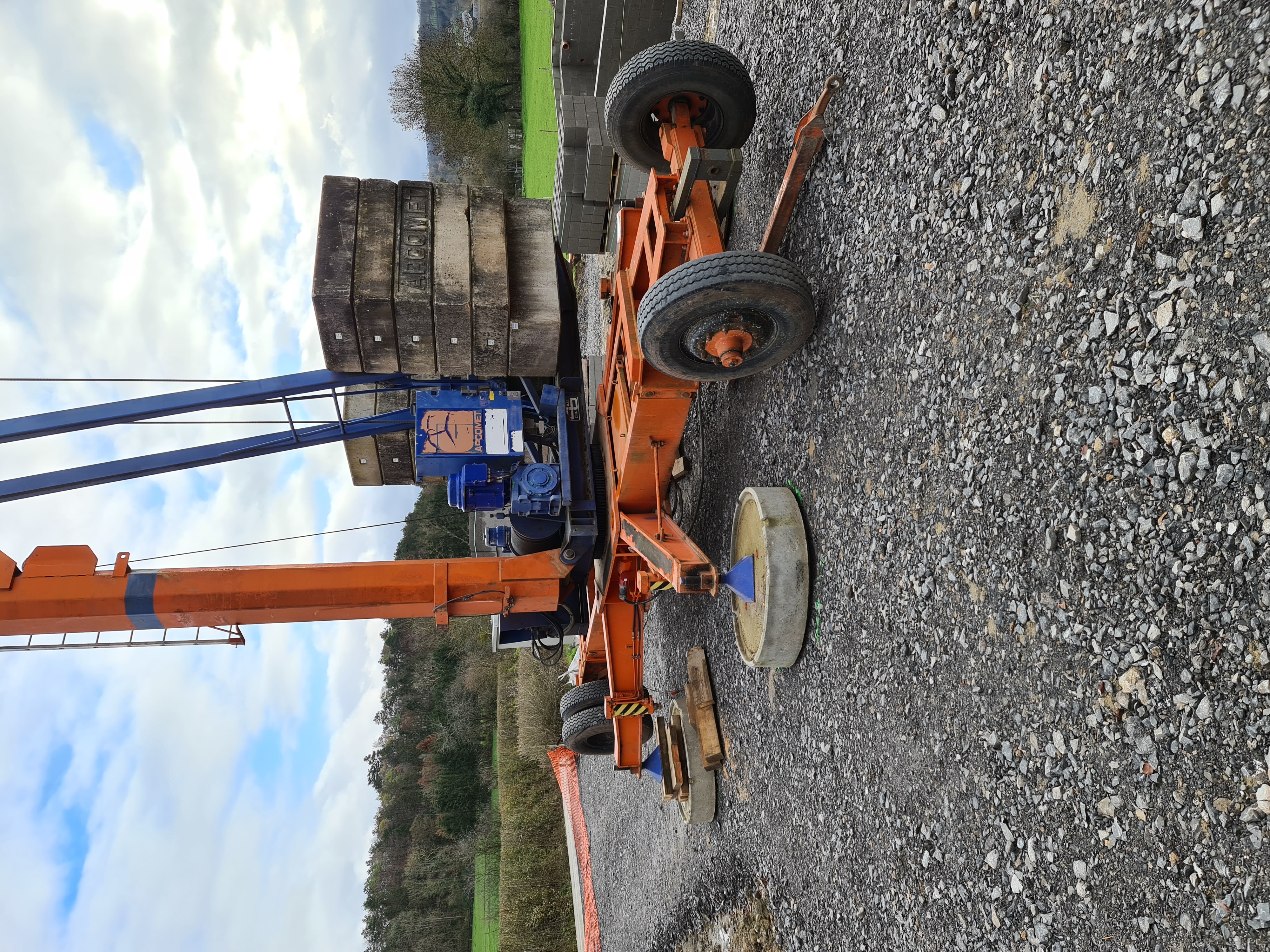 Grue montage rapide